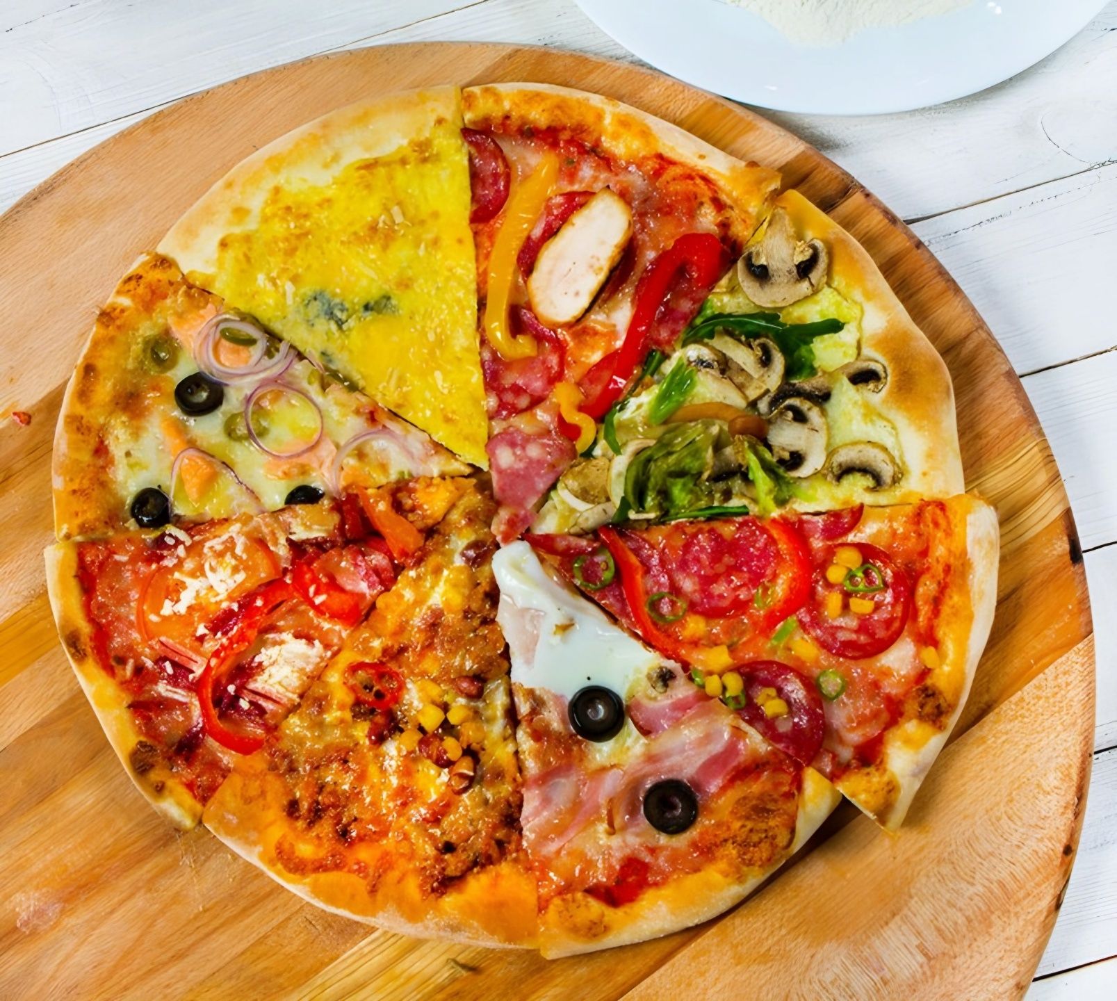 تنوع در پخت پیتزا
